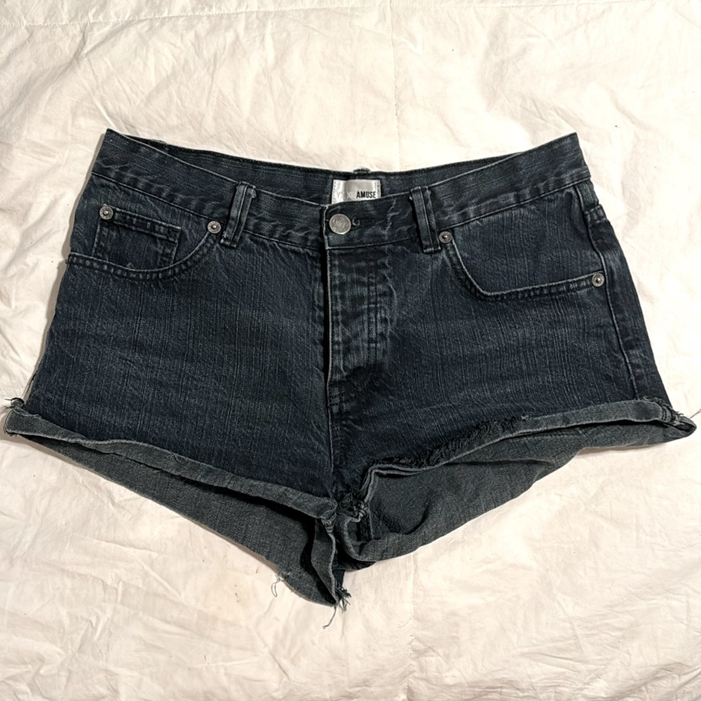Amuse Society Size 26 Black Shorts
